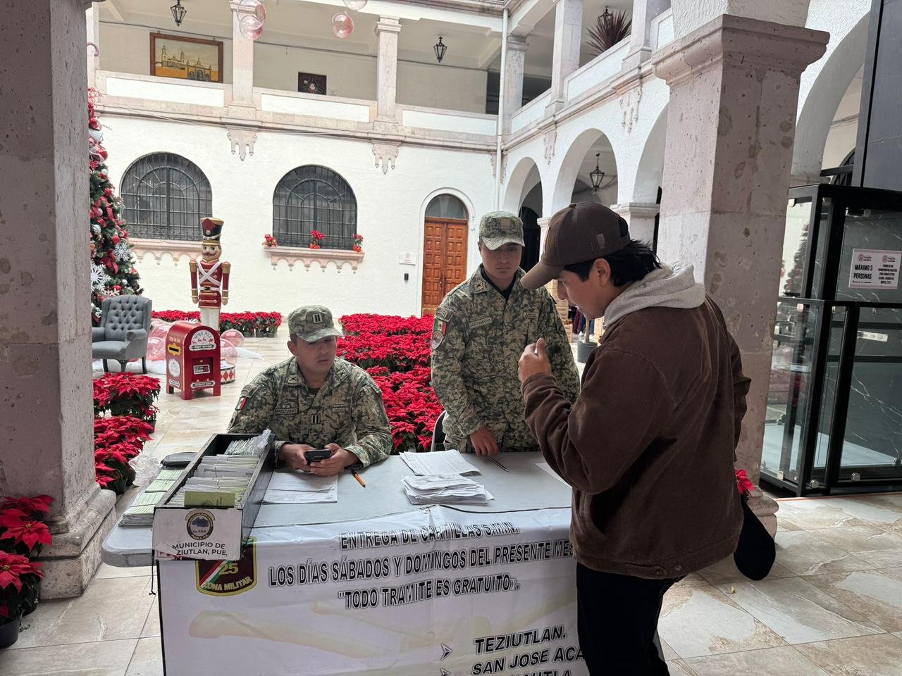 ÚLTIMA OPORTUNIDAD PARA RECOGER LA CARTILLA MILITAR LIBERADA EN TEZIUTLÁN.